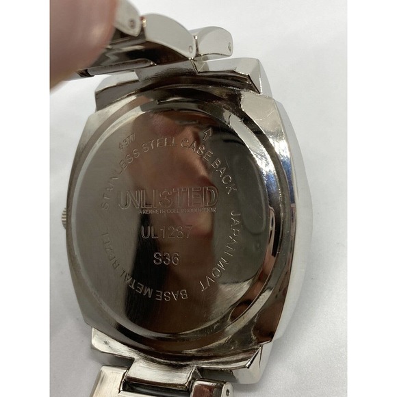 Unlisted By Kenneth Cole Men’s Stainless Steel Sport Wrist Watch UL1287 - Picture 7 of 9